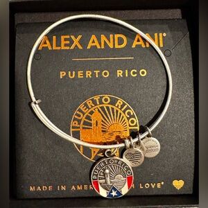 Alex and Ani Puerto Rico bracelet Rare and Hard to find New